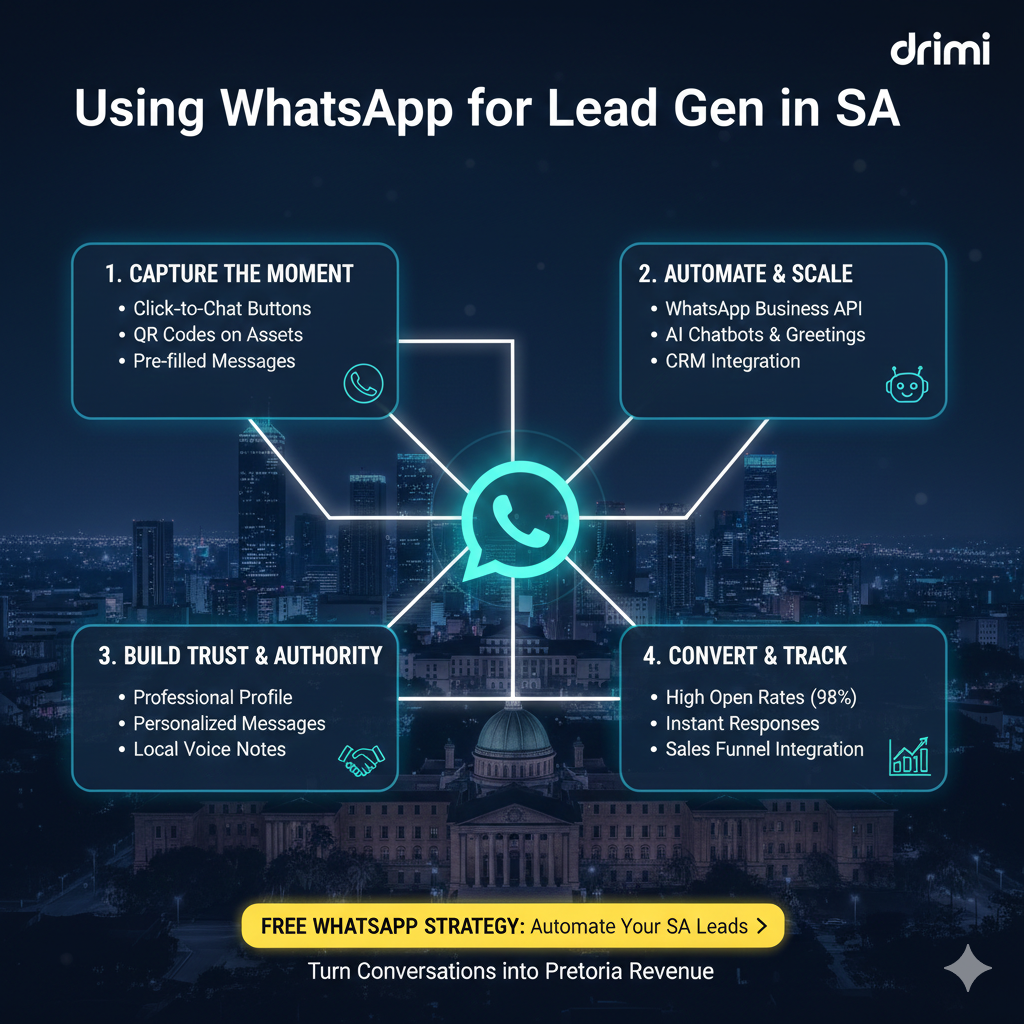 Using WhatsApp for Lead Gen in SA: The 2026 Conversion Engine
